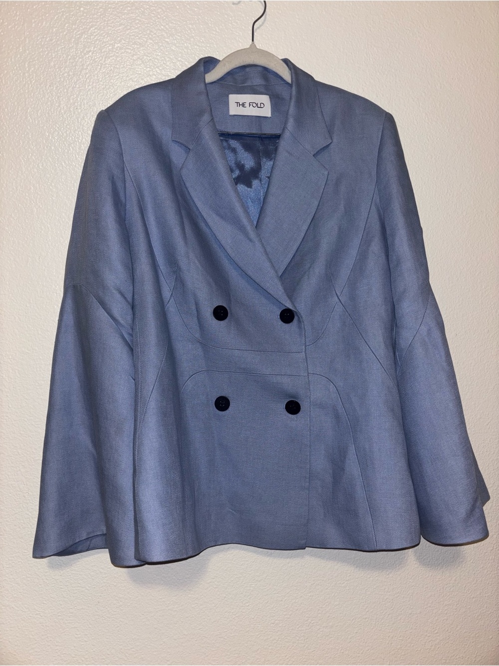 The Fold London Linen suit women size 12